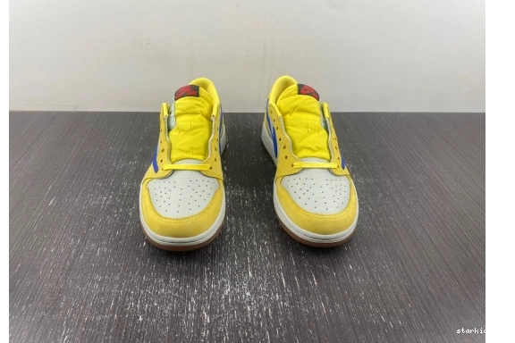 OG Retro Low 1 Jordan Canary DZ4137-700 Scott SP Travis 0206